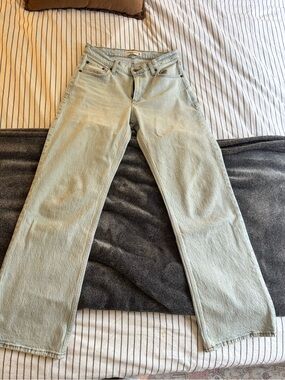 Abercrombie & Fitch low rise, baggy jeans 24 R curve love